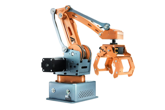 WLKATA MT4 Essential Kit - Metal 4 Axis Robotic Arm - Reverse Engineering Made Easy