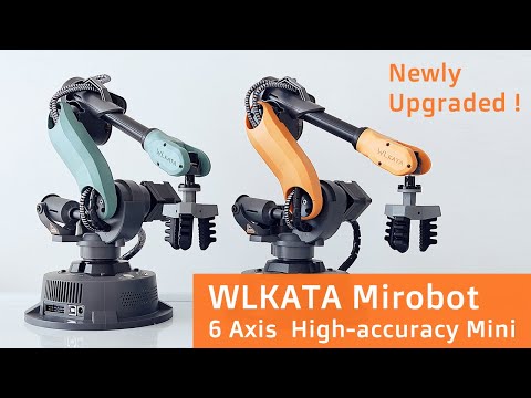 6 axis open source desktop robotics arm 